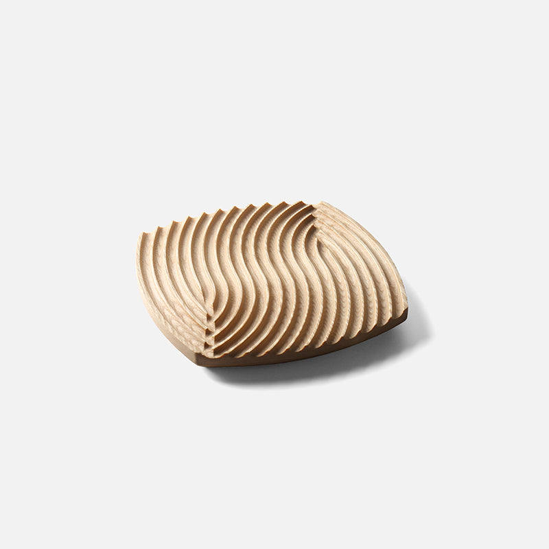 Swirl Wood Tray