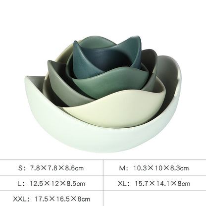 Ceramic Lotus Bowls