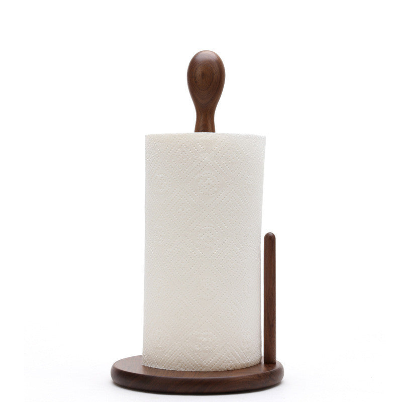 Wood Paper Towel Holder