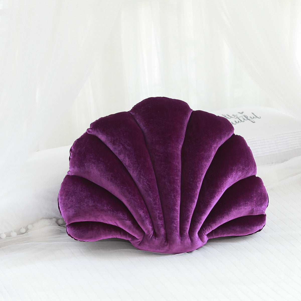 Velvet Shell Pillow