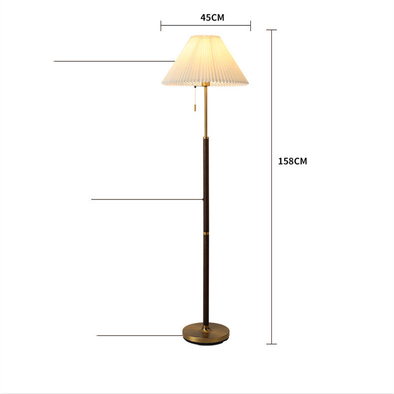 Pleated Floor Lamp