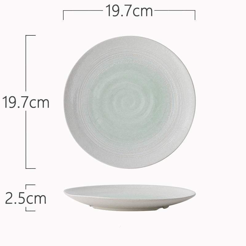 Underglaze Porcelain Dinnerware Plates