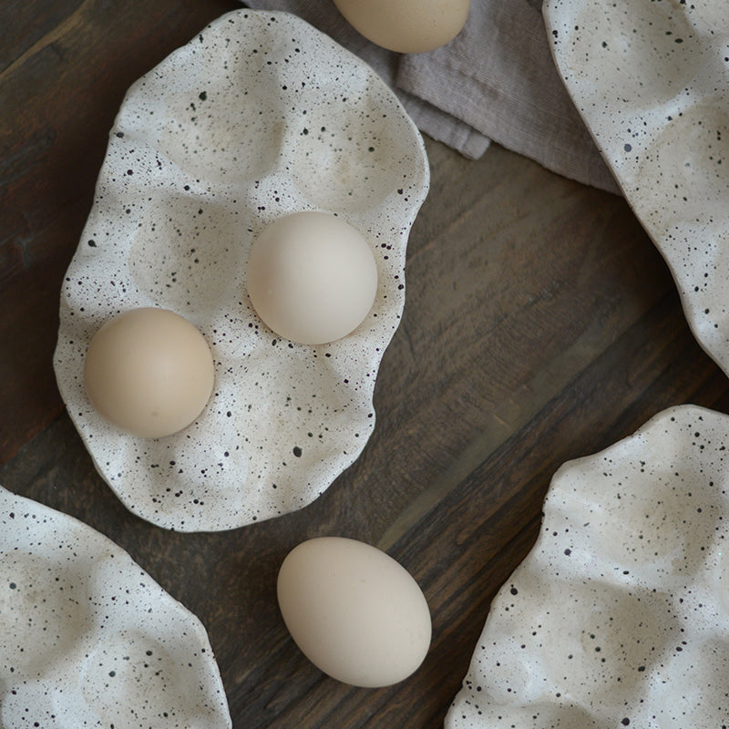 Ceramic Egg Storage Tray