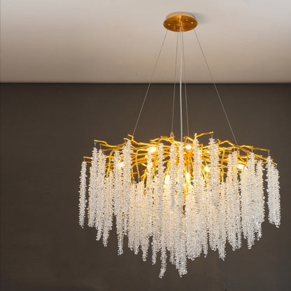 Crystal Wisteria Chandelier